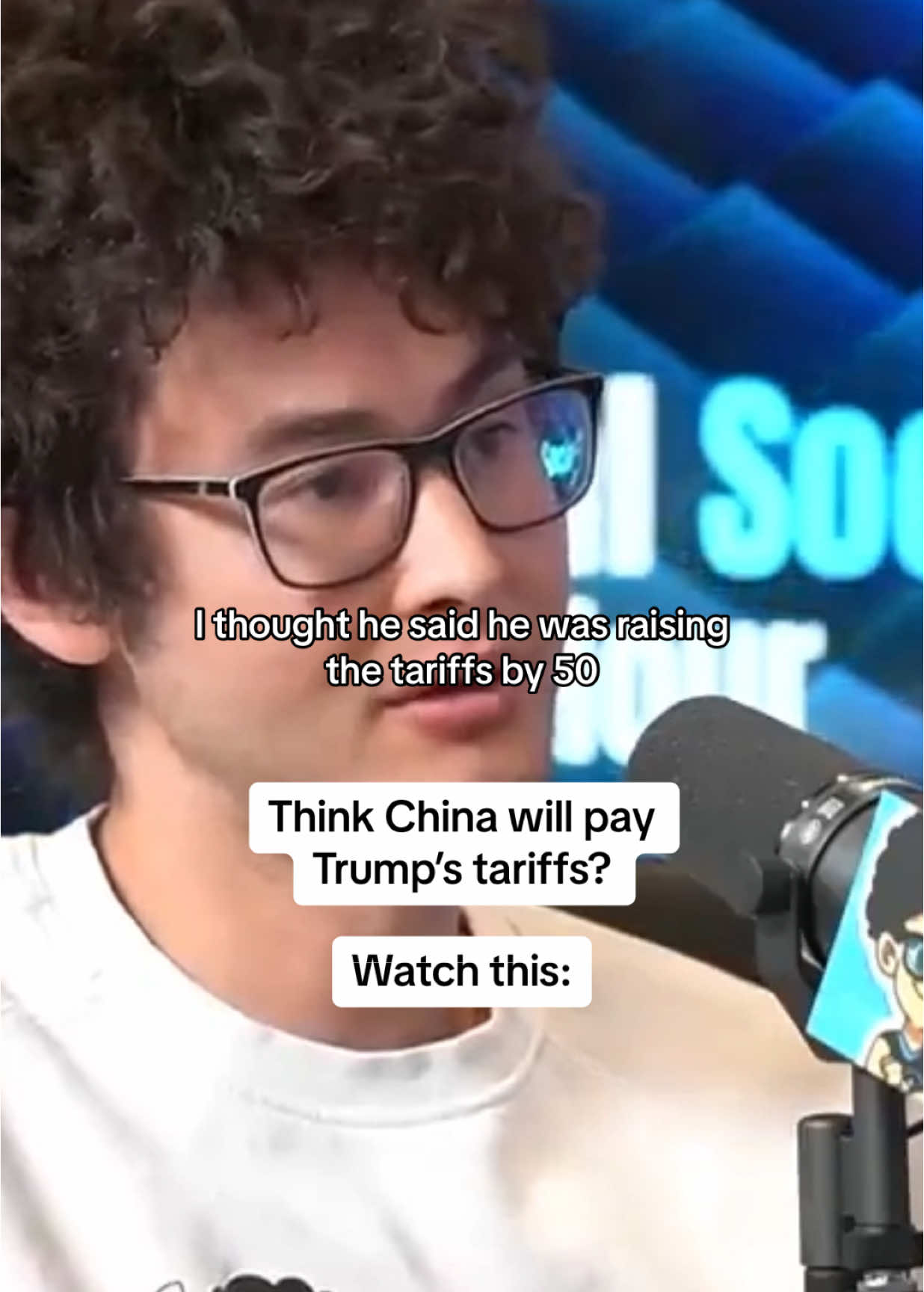 Explaining how tariffs work and how they’ll get passed onto the average consumer, not China #economy #davidpakman #taxes #middleclass #costoflivingcrisis