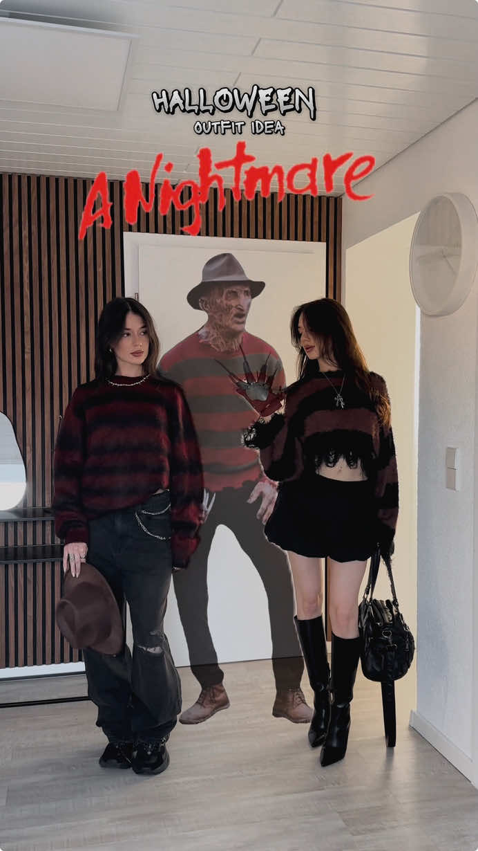 dont fall asleep ✂️ #freddykrueger #anightmareonelmstreet #halloweenoutfit #halloweencostume #halloween 