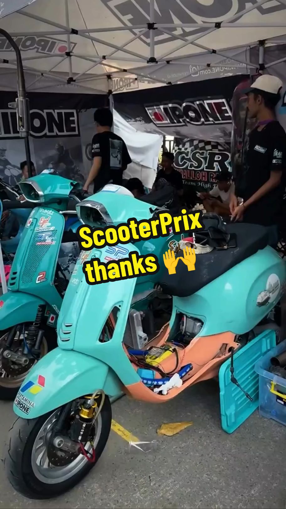 Thanks 🙌 ya... #scooterprix #scooterprix2024 