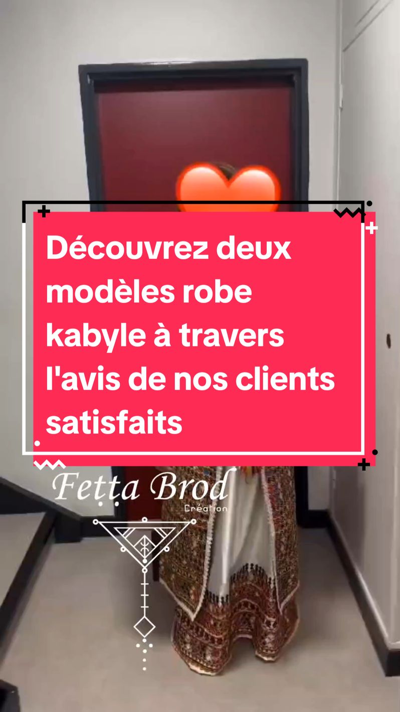 nouvelle collection robe kabyle; La robe kabyle vue par nos clients #kabylesdeparis♓️ #kabylesdeparis #kabyledeparis #pourtoi #france #fyp #foryoupage❤️❤️ #robe #robekabyle #trendingvideo #100k#kabyle_girl #Fashion  #CapCut 