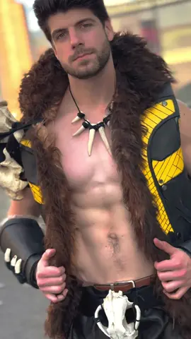 Potentially about to start my villain arc, but first I am going to go see #KravenTheHunter, exclusively in theaters December 13th! #SonyPicsPartner @Kraven The Hunter  . #Kraven #cosplay #geek #nerd #fandom #sony #kravencosplay #nycc #comiccon 