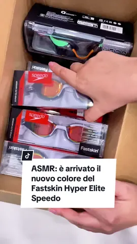 Spacchettiamo insieme i Fastskin Hyper Elite Speedo in una nuova colorazione ✨ li trovi nel nostro negozio o sul nostro sito: 📍Viale del Fante 54G, Palermo  ☎ 091 347145 📱Whatsapp: 091 7300082  🛒www.masternuoto.it #asmr #asmrsounds #swim #foryouu 