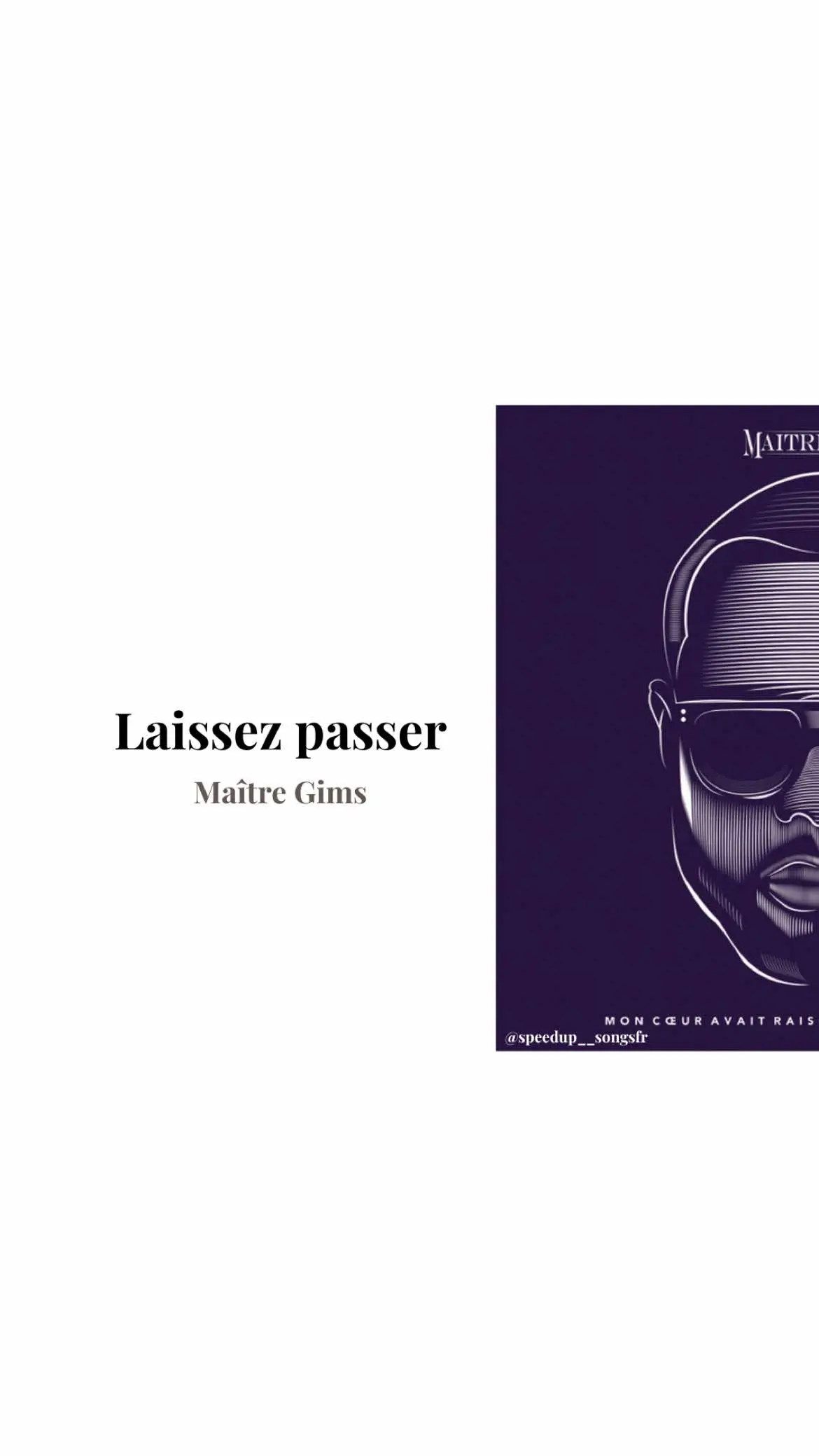 || Gims - Laissez passer || 🎧 #speedsongs #song #musique #gims 