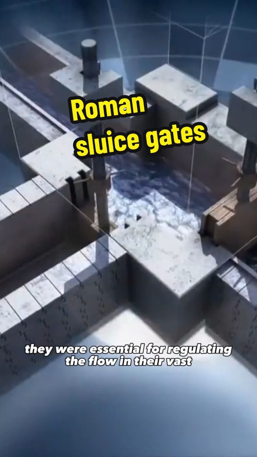 Roman water management #history #engineering #romanempire 