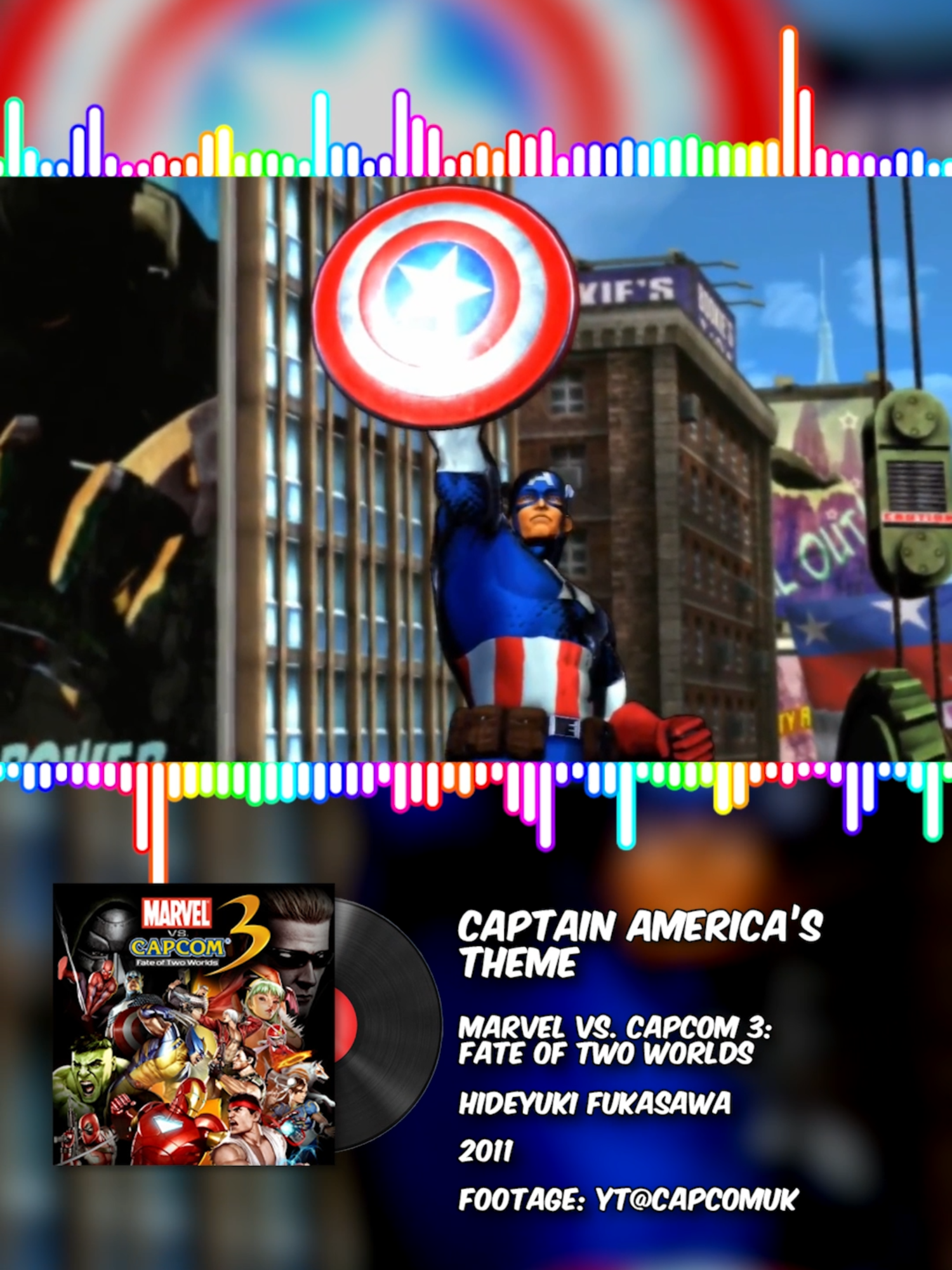 Captain America’s Theme | Marvel vs. Capcom 3: Fate of Two Worlds #marvelvscapcom3 #marvel #vs #capcom #captainamerica #gaming #videogames #gamemusic #gamesoundtrack #foryoupage #fyp