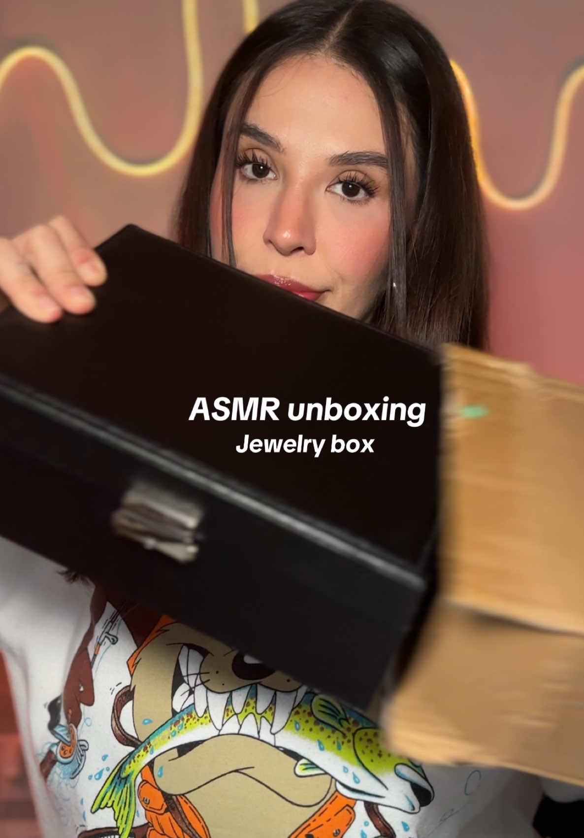 ASMR unboxing joyero esta increible 😍❤️ lo consegui en codigo: SW9VL @SHEIN #sheinhalloweendeals #dheinforall #lovedhein #davsinstyle ID: 41257875 #asmrcommunity #fyp