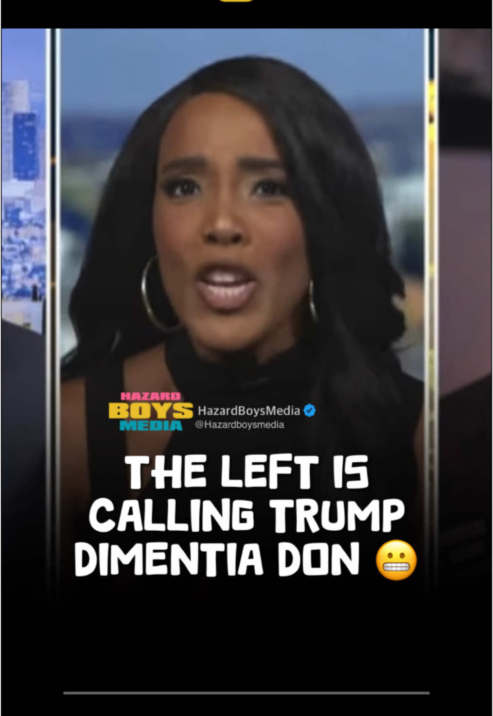 The left is calling Trump Dimentia Don 😬 #trump #donaldtrump #left #democrat #fyp #hazardboys