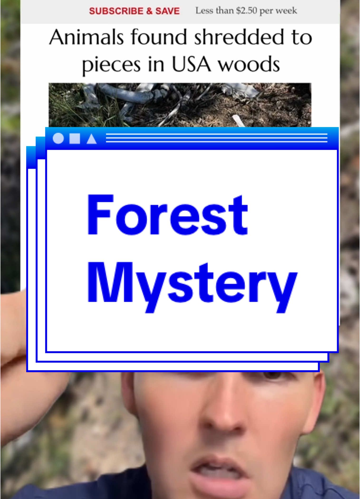 Forest mystery solved @Psychopoly @Flag Nor Fail #laugh #haha #comedу #jokes #viral 