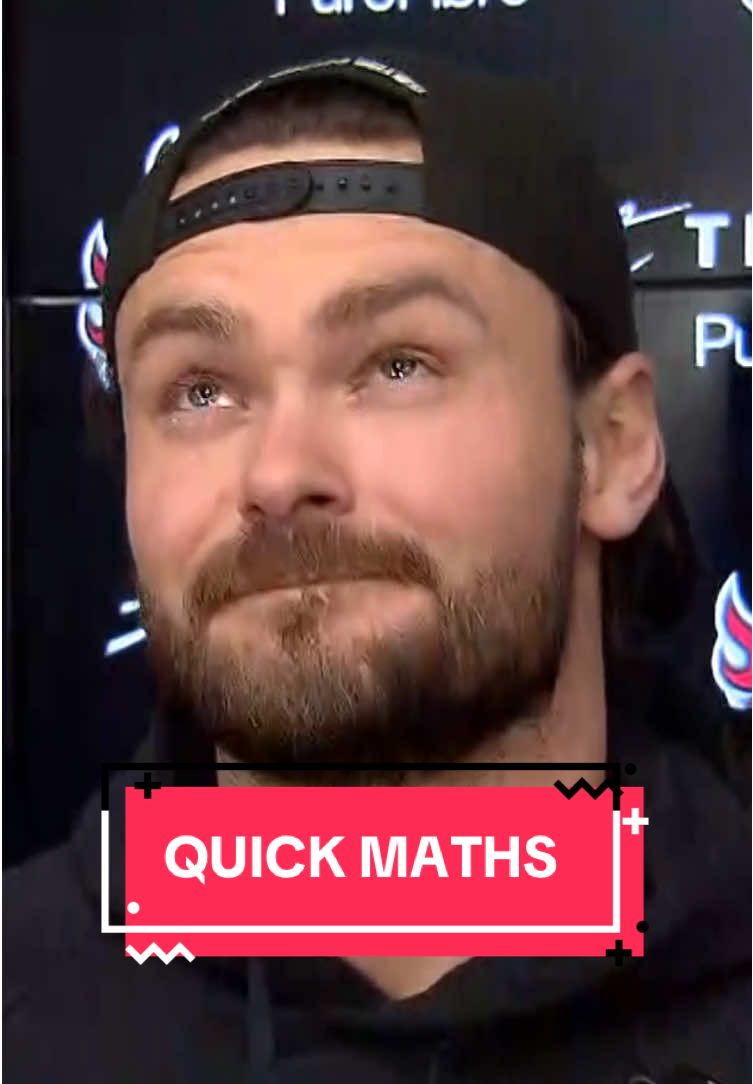 Andersson on the Flames finding goals from a multitude of players through their first five games.😅 #NHL #hockey 