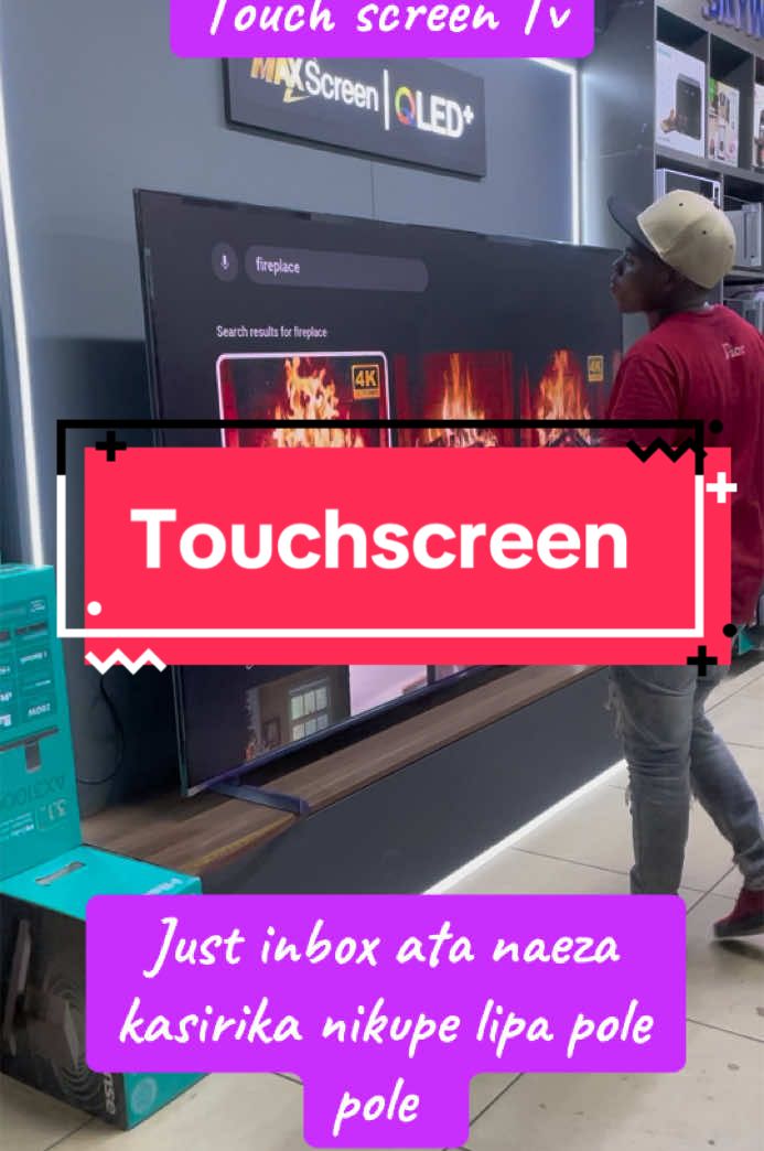 Touch screen Tv #genuineelectronics #touchscreentv #screentv 