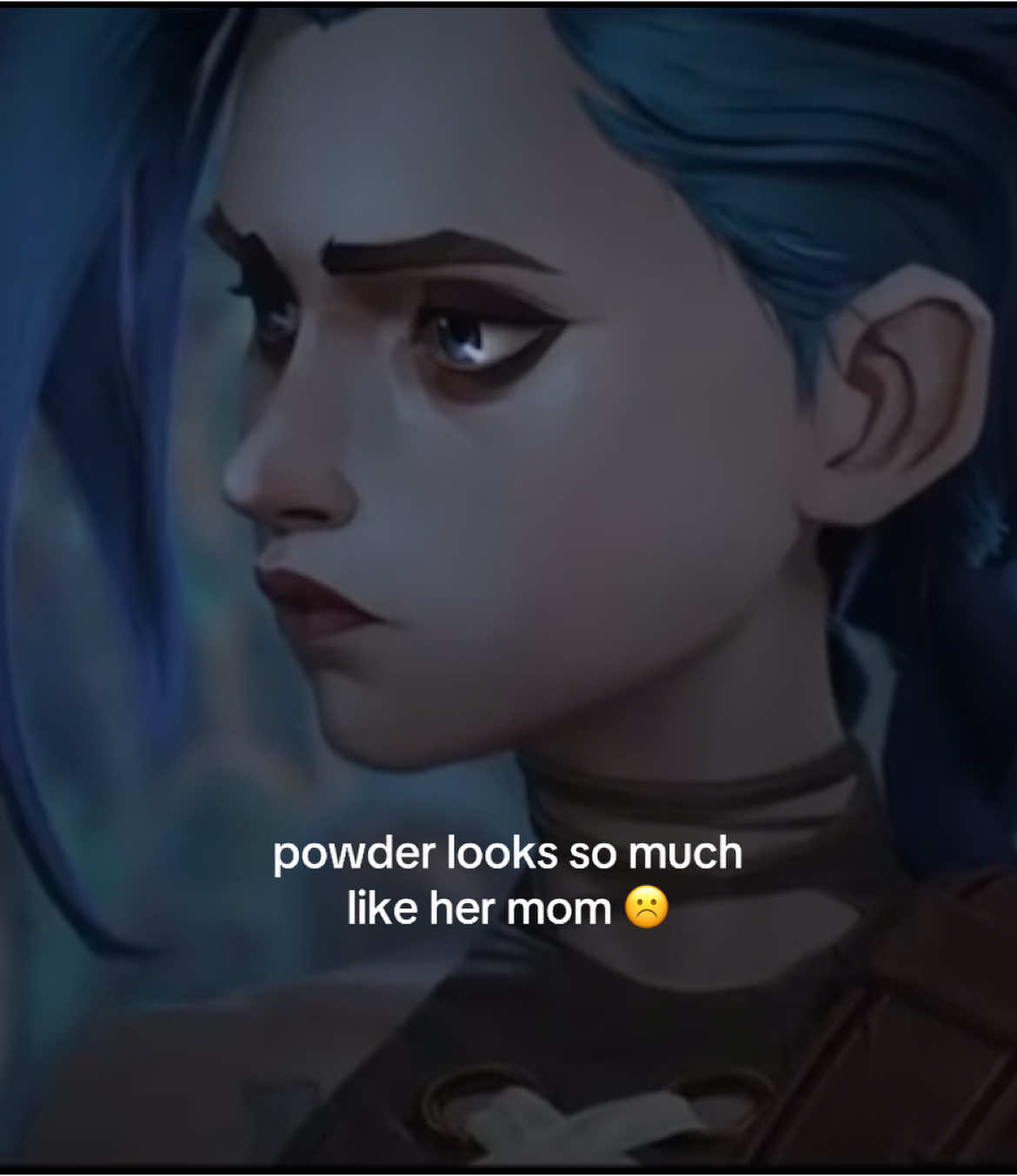 please guys yes i know im stating the obvious 😓 #jinx #jinxarcane #powderarcane #arcane #fyp #VIral 