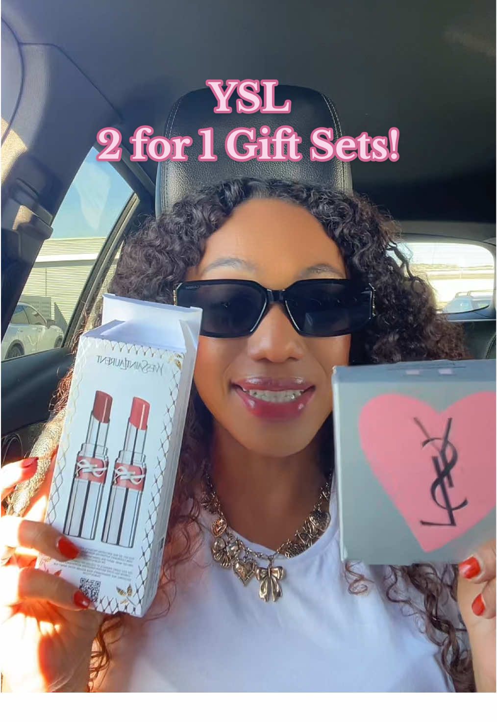 1 thing about me! I Love a good Steal! 🥰 and then sharing it with my Besties!!! 🥰🙌🏾 @Macy’s @YSL Beauty #ysl #yslbeauty #giftsets #holidaygifts #beauty #lipcombo #lippies #lipoil 