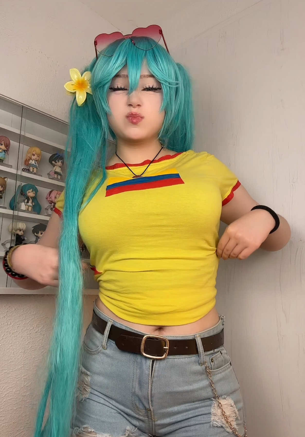 sup 😙 #hatsunemikucosplay #colombianmiku #vocaloid #vocaloidcosplay #hatsunemiku 