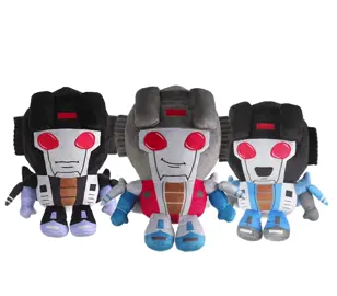 Hehehe i love thsee dumb plushies so much #starscream #transformers #thundercracker #skywarp 