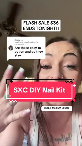 Replying to @tracitrendsandreviews the longest lasting DIY nail kit! @SXC Cosmetics #sxccosmetics #sxcnails #diynails #gelnailkit #diynailkit #athomenailkit #bestnailkit #nailkitforbeginners #longlastingnailkit #xprotips #tiktokshopblackfriday #tiktokshopcybermonday #christmasgiftsforher #tiktokshopholidayhaul 