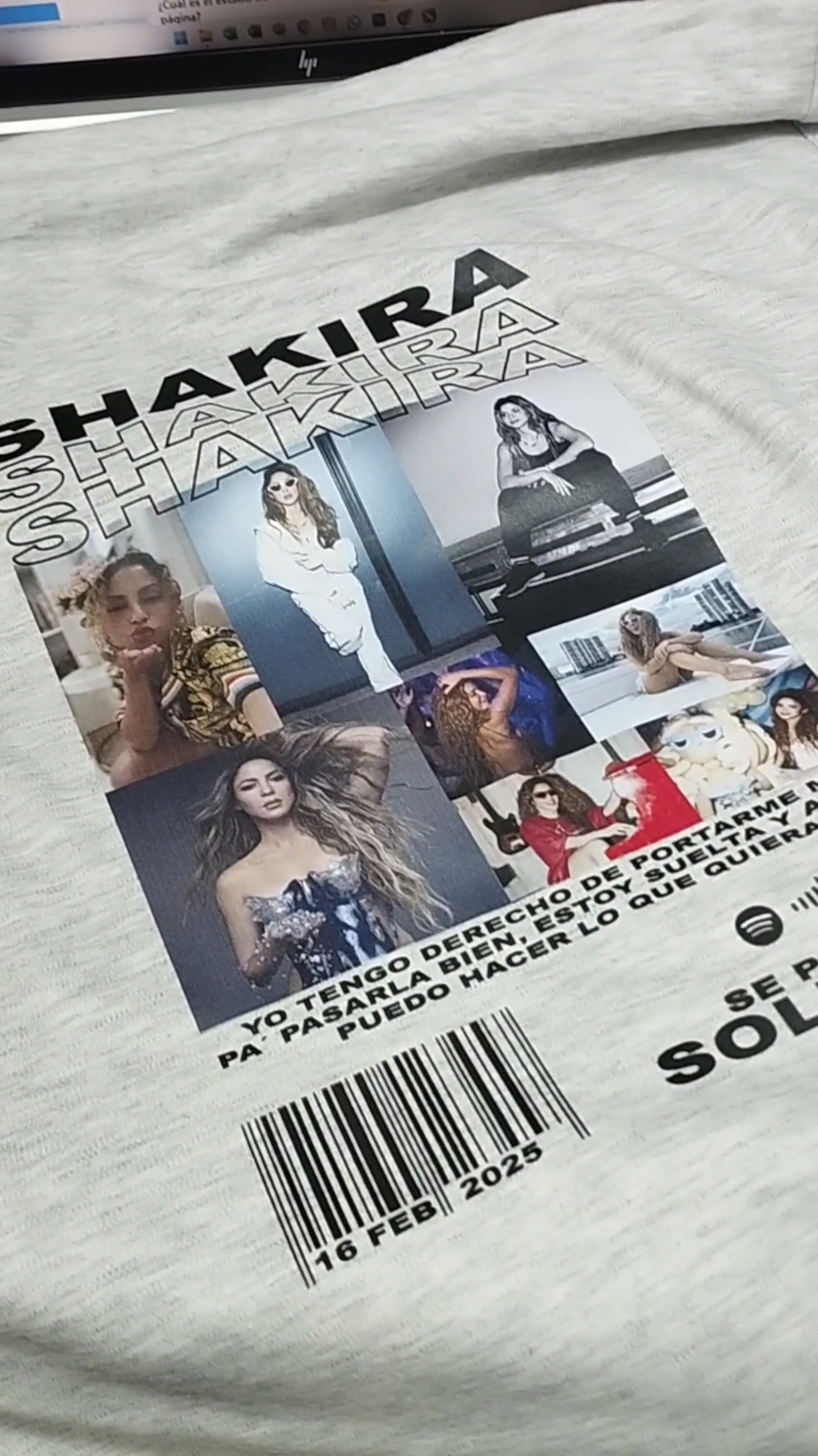 Preparándonos para el concierto de SHAKIRA ✨🇵🇪  #polospersonalizados #shakirachallenge #soltera #dtf  #lasmujeresyanolloran #fyp 