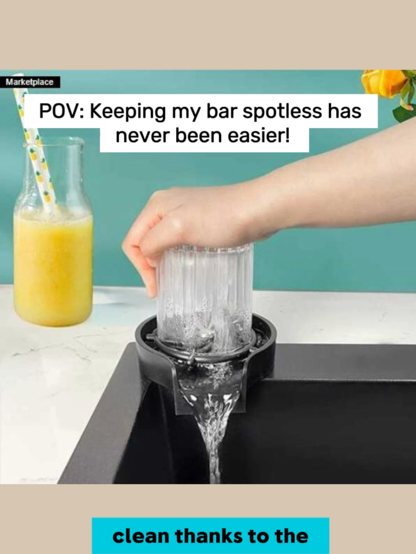 Glass Rinser For Kitchen Sink Automatic Cup Rinser Bar Glass Rinser Bottle Washer Glass Cleaner !! All Products Link's in Bio. You Find These Products. #Tiktok #TikTokShop #fpy #trendingnowontiktok🔥 #trendingproducts #bestproducts #winningproducts #premiumshopusa #bestonlineshop #viralproducts #shopnow #durable #glassrinserforkitchensink #glassrinser #autometiccupringer