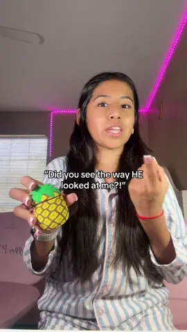 Eye contact is insane 👁️ 🍍 Mom behind the scenes #justagirl #real #relatable #pineapple #crush #fyp #him 