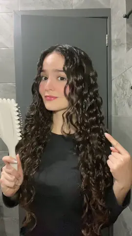 Ameee este cepillo😍 En TEMU, todo el año es buen fin #siempreofertasentemu #BuenFinTemu2024 #hair #curlyhairtutorial #cabello #rizos 