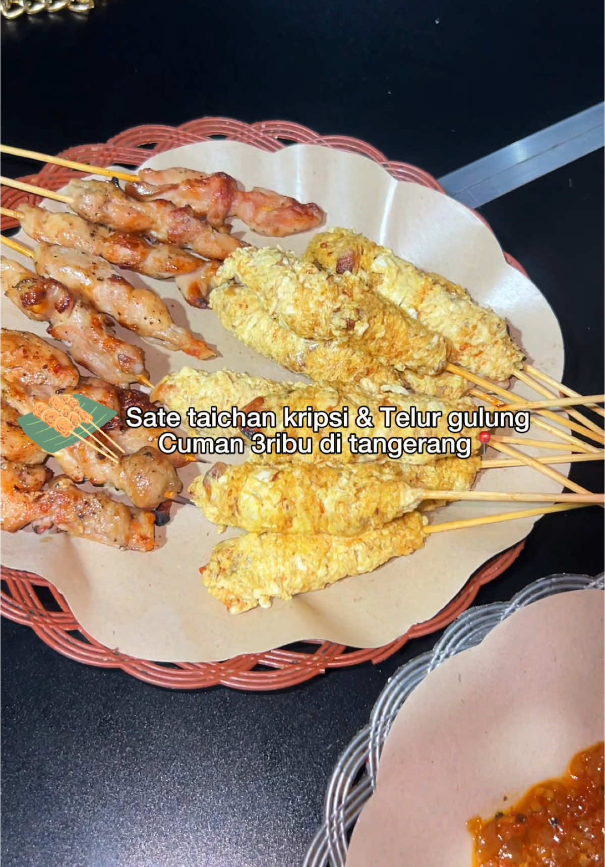 Ga perlu jauh” k jkt buat nyobain sate taichan krispi & telor gulung asli enak bgt wey #foryoupage #fyp #satetaichan #taichan #taichankrispy #taichantelurgulung #sate #kulinertangerang #satetaichanbangmaman