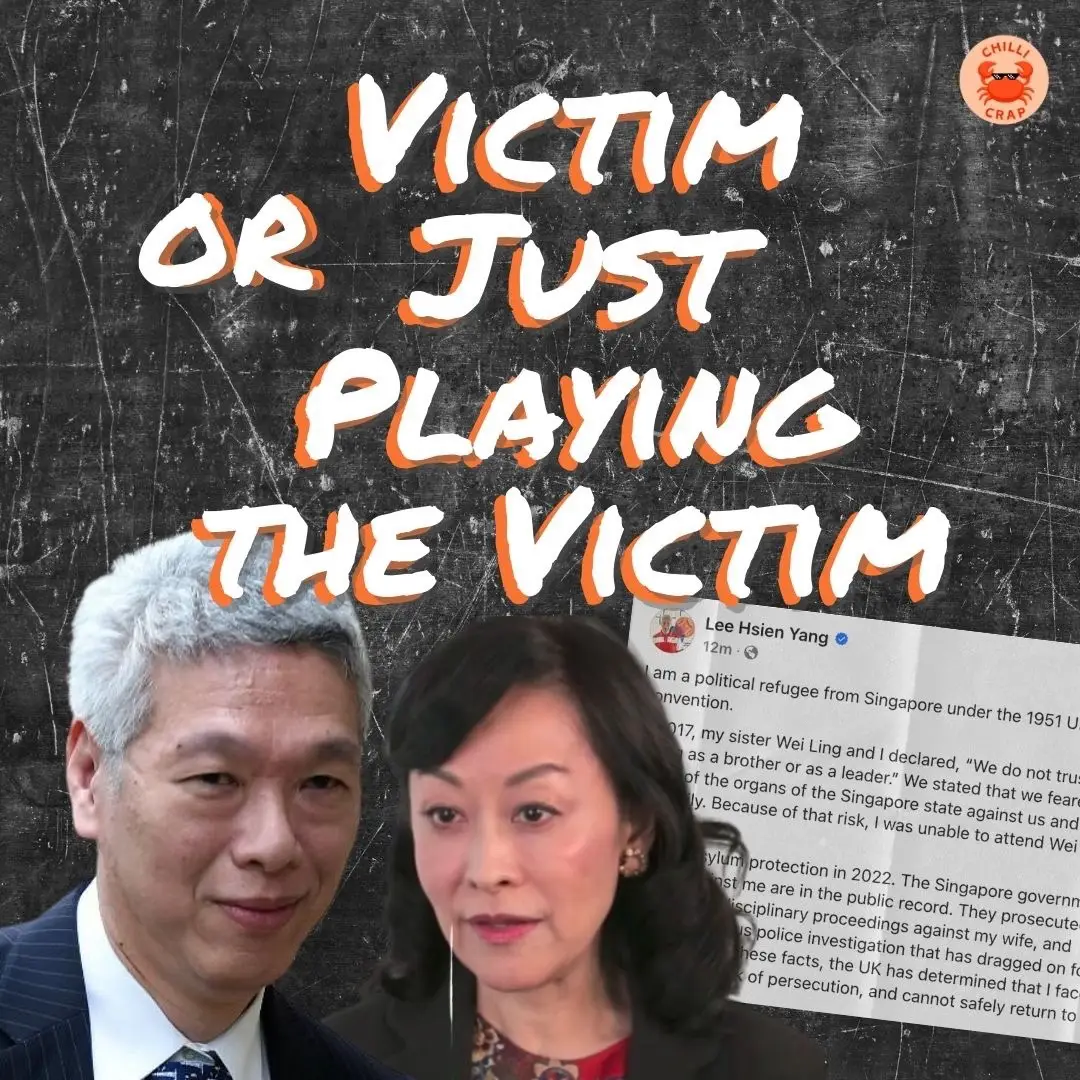 Is LHY the victim or just playing the victim?  #singaporetiktok #tiktoksg #fypsingapore 