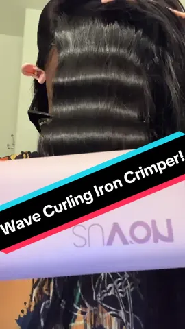 When I say this wave curling iron crimper is worth every penny, I mean just that! Dayummmm! #hair #hairstyles #fypシ #trending ##viralvideo #fyp 