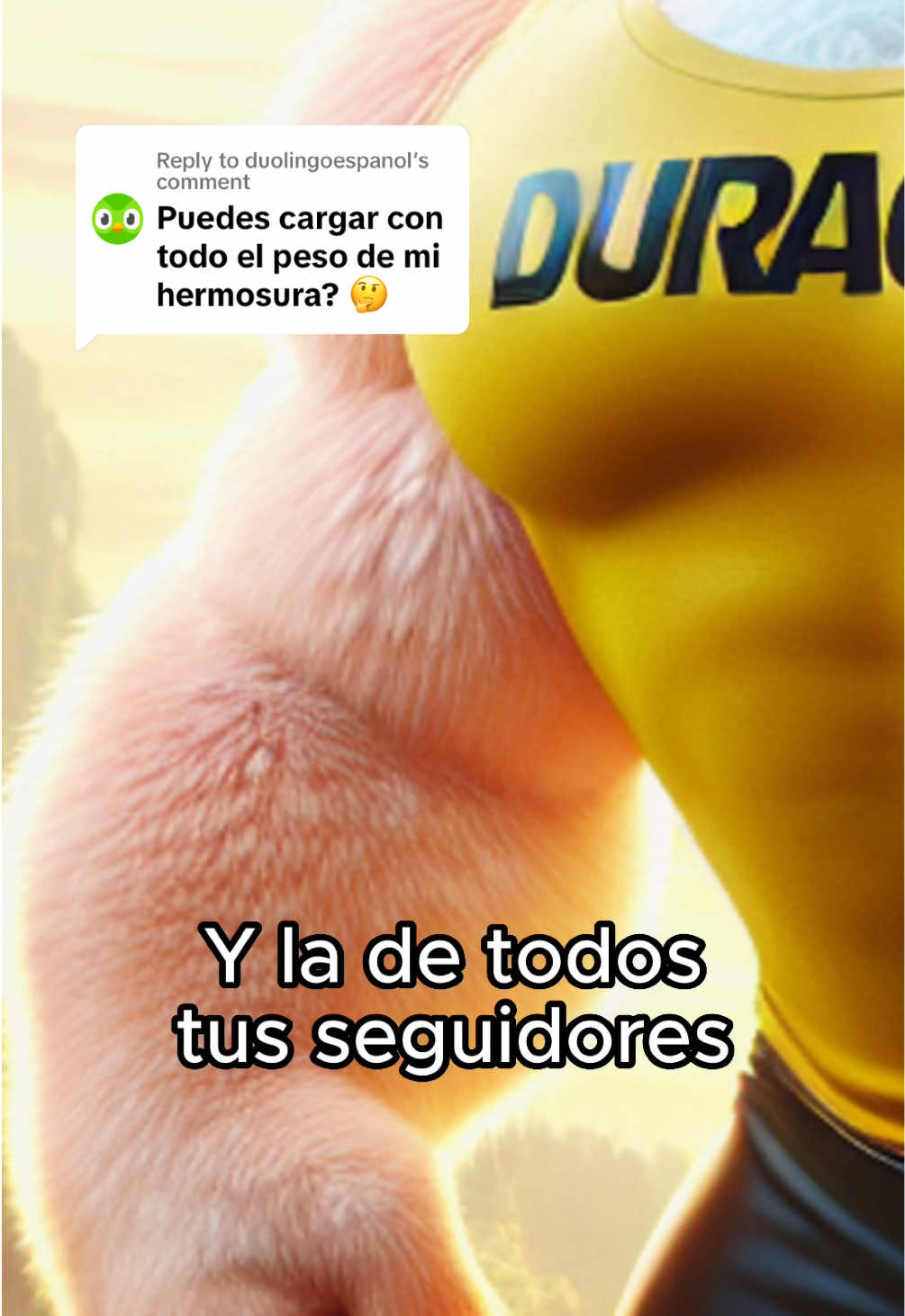 Replying to @duolingoespanol Aquí puro power amiguito #pontepilas #Duracell #Duolingo #duolingoespanol #duracellbunny 