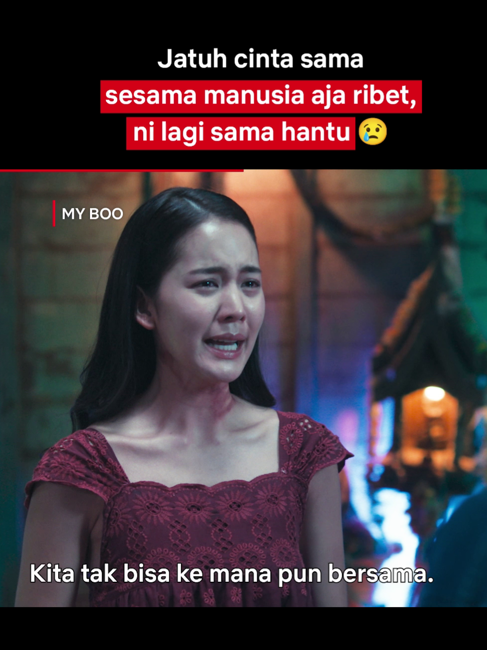 Sulit, temboknya ketinggian 😢 #Netflix #MyBoo #SutthirakSubvijitra #MayladaSusri #RekomendasiFilm