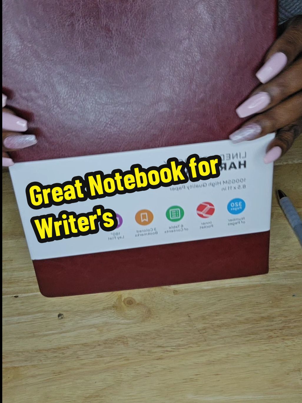 A writer's must have #journaling #notebook 