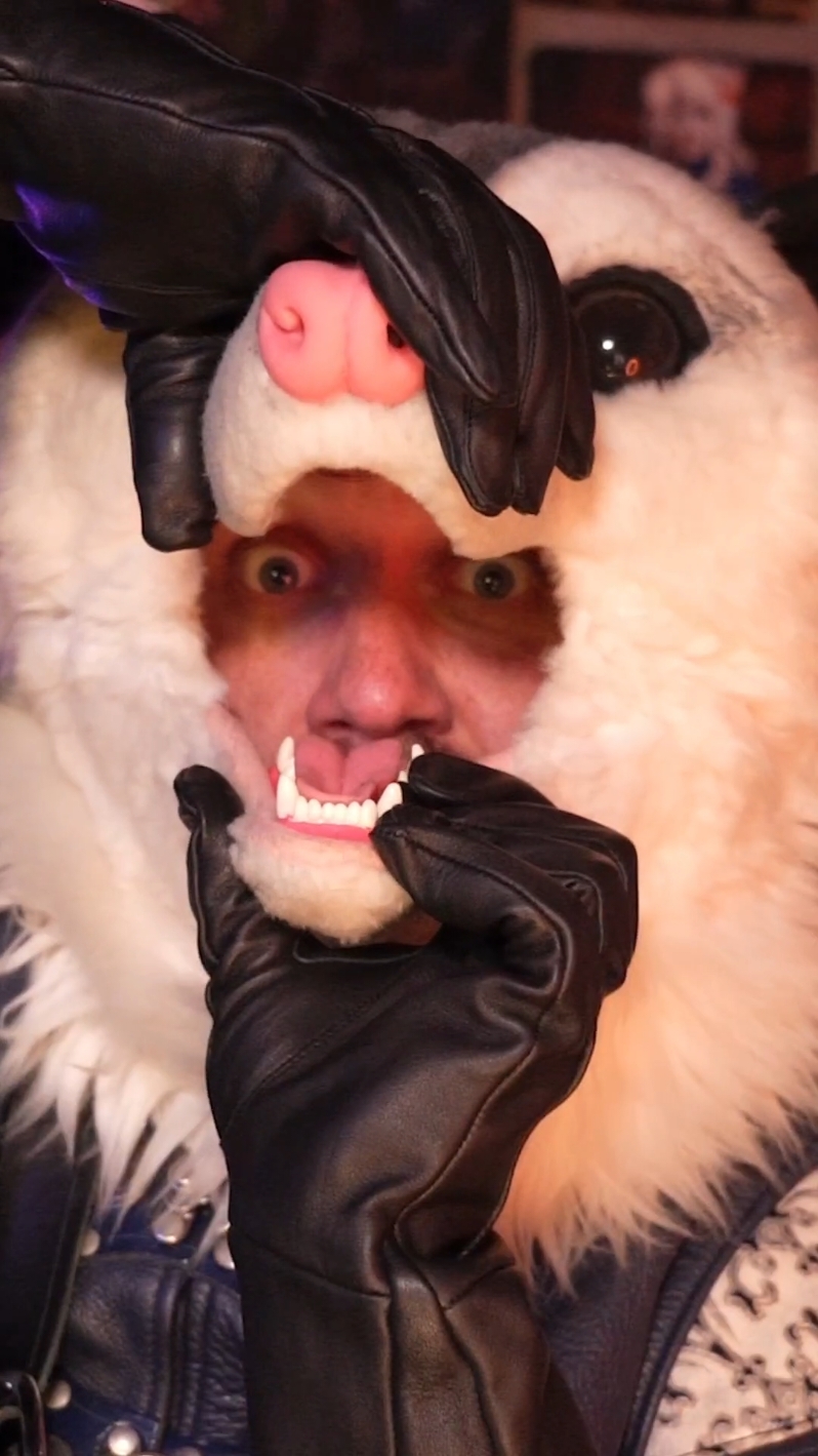 Replying to @skruffx0r Inside every opossum is a man screaming AAAAHHHH! #furry #furryfandom #fursuit #fursona #furrytiktok #dndfurry #dndrogue #furrymeme #TikTokPartner 