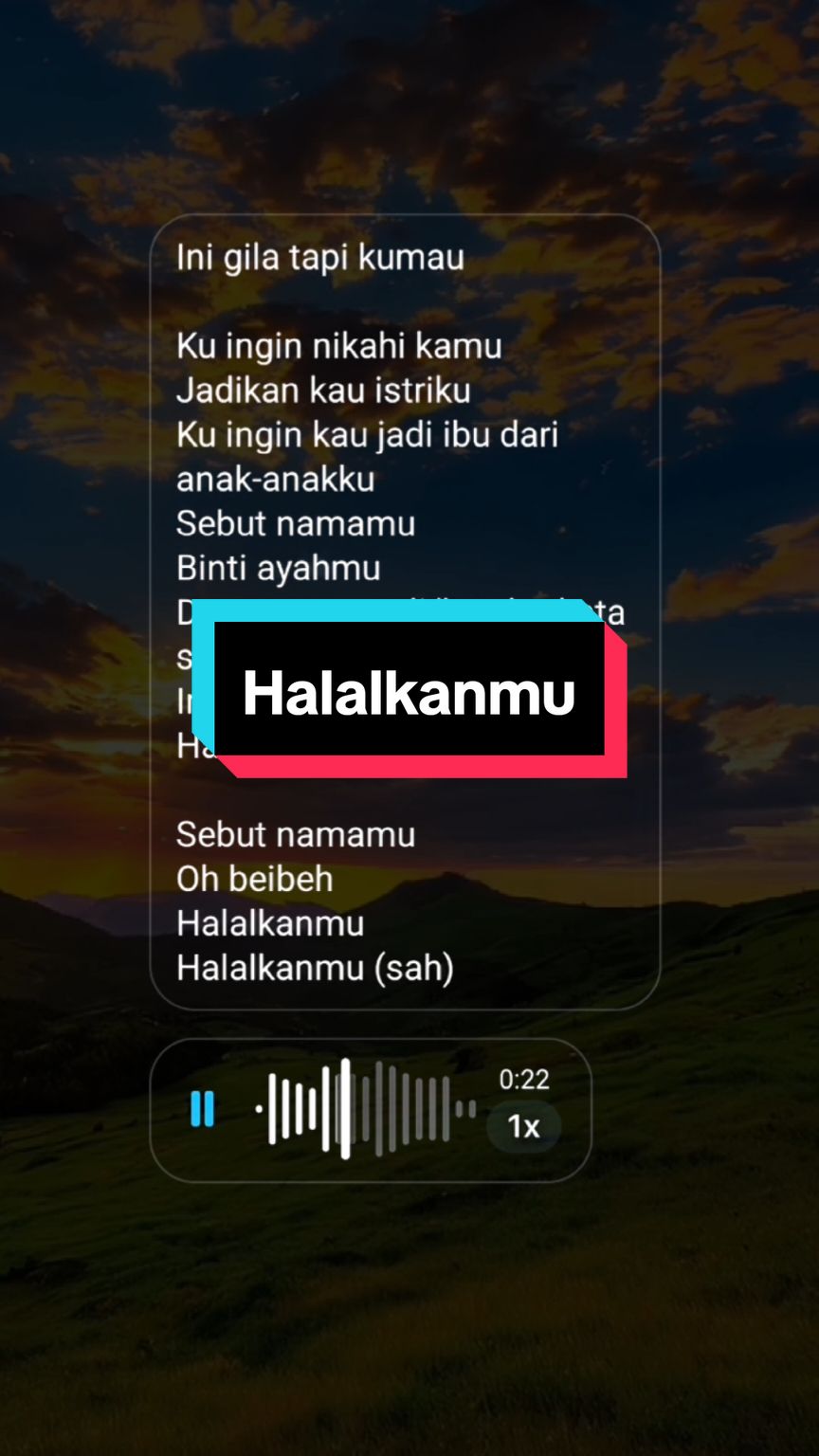 (Halalkanmu) gimana sah? #samuellz #cover #halalkanmu #coversongs #lirycs #cover #singing #song #foryou 