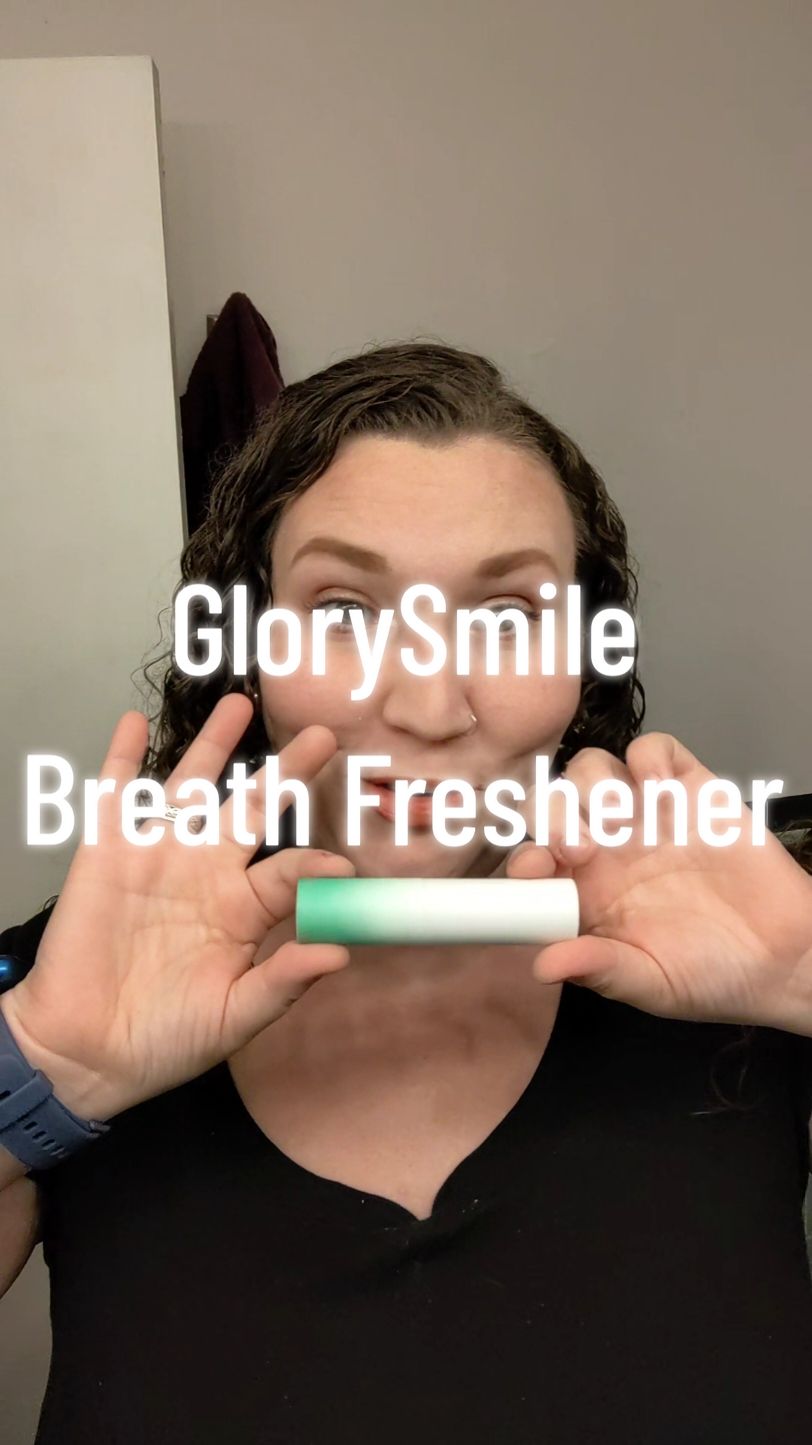 GlorySmile saves me when I forget to brush my teeth before heading out the door! #blackfridaydeals #christmasgiftideas #tiktokmademebuyit #glorysmile #breathspray 