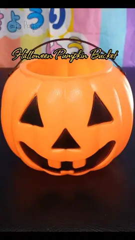 Halloween Pumpkin Bucket  Available Here ☝🏻  #trickortreat #halloween #pumpkin #pumpkinbucket #candy 
