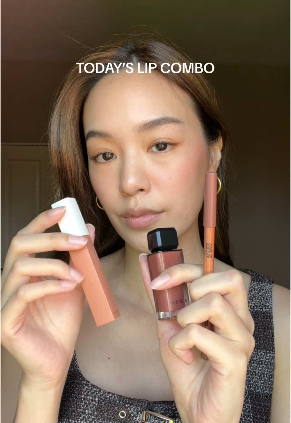 Today’s lip combo 🪽 #tiktokคนบันเทิง 