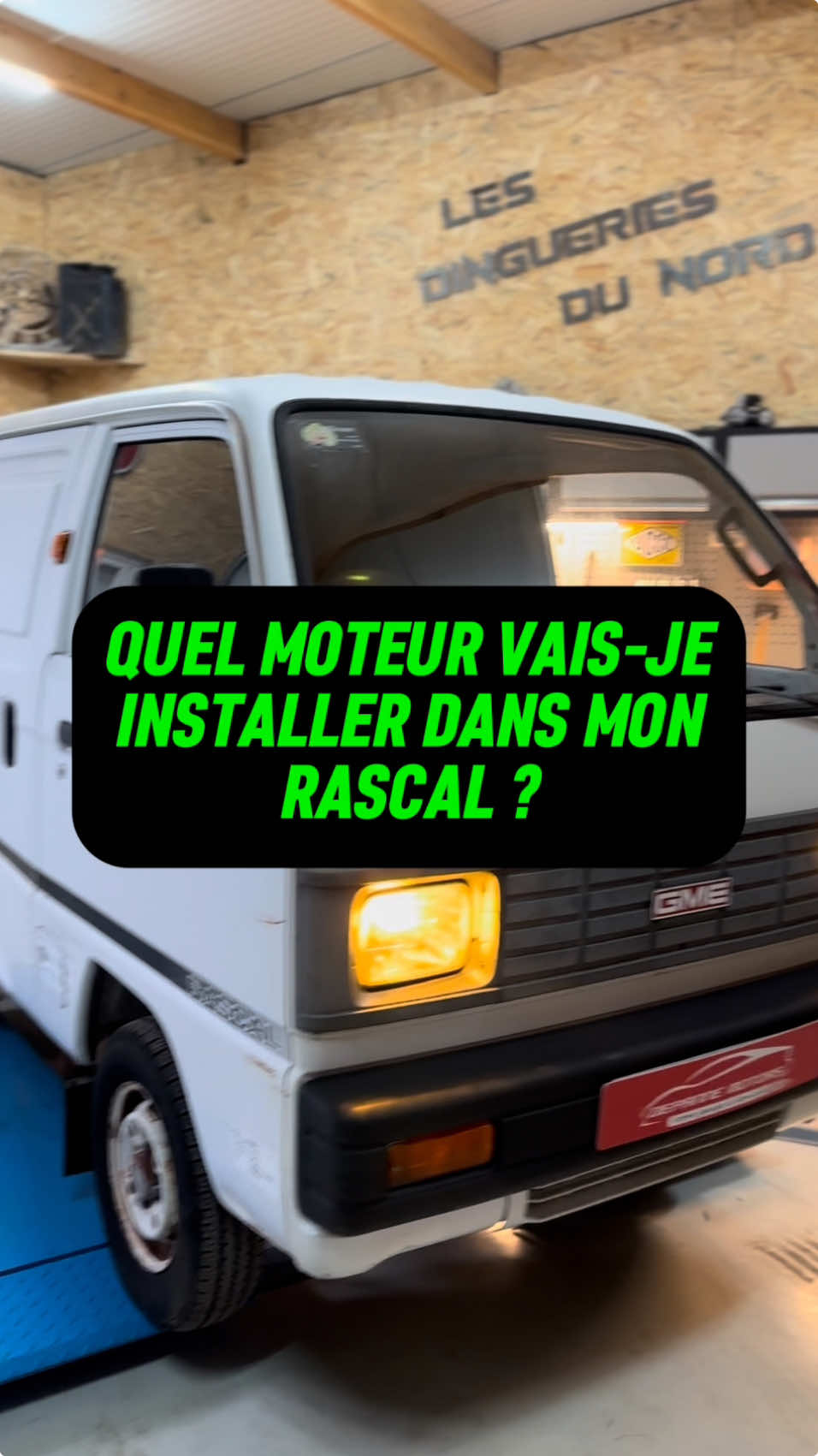 Quel moteur vais-je mettre dans ce rascal ? 🤪 Les commentaires t’attendent 🙃  #dingueriesdunord #rascal #gme #gmerascal #projet #weeling #dinguerie #garage #custom #modified 