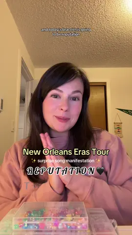 Pt 6! 🖤🐍 this song has always stuck with me as a favorite from Rep so it’d feel full circle if I got to hear it live at the #TSNolaErasTour @Taylor Swift @Taylor Nation #taylorswift #tstherastour #erastour #reputation #rep #swiftie #nola 