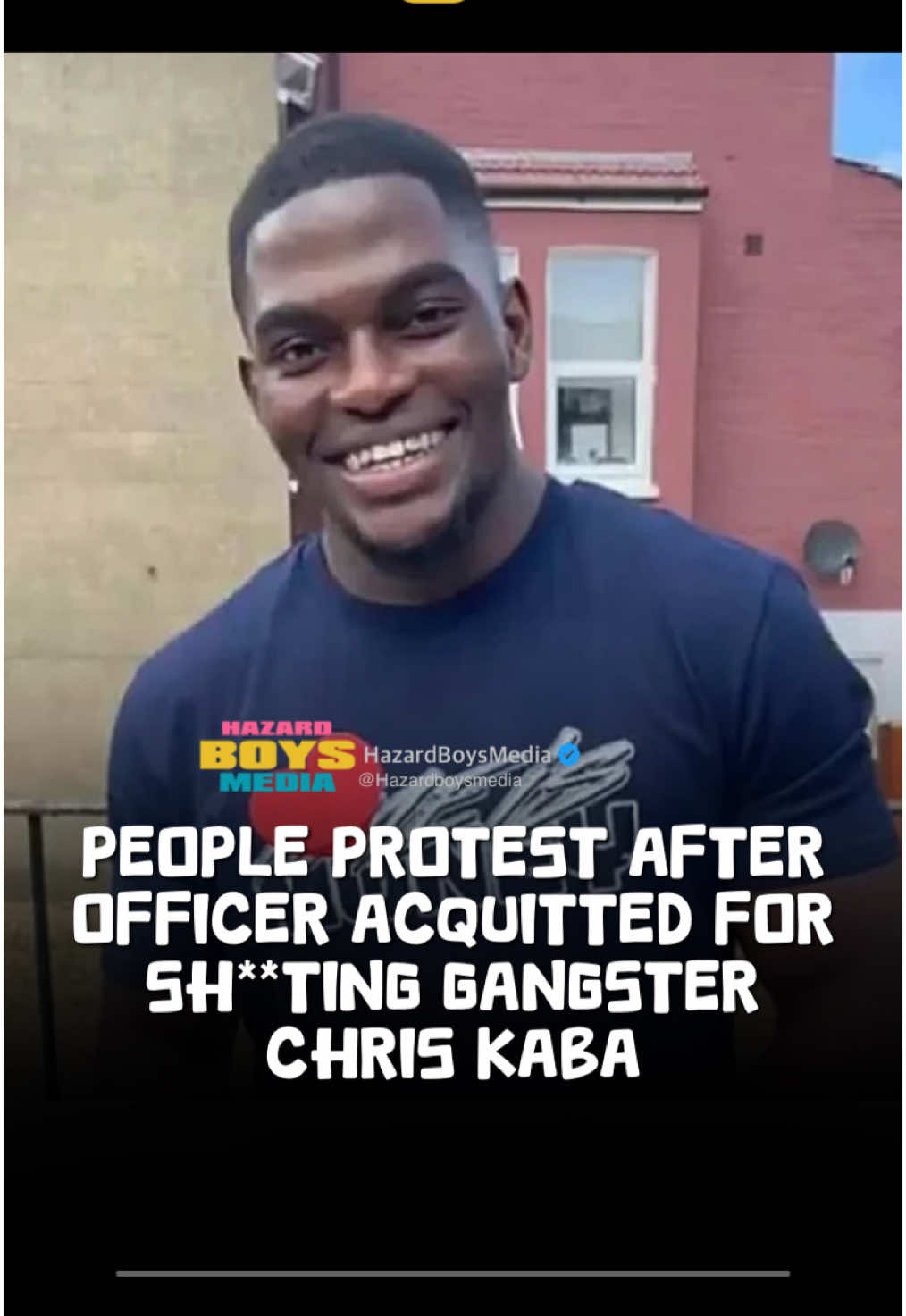 People protest after officer acquitted for sh**ting Gangster Chris Kaba #chriskaba #police #shot #news #race #fyp #hazardboys