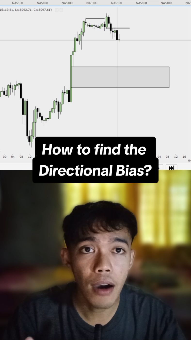 How to find the Directional Bias? 🤔🚀 #ictconcepts #olivertrades #tradingstrategy 