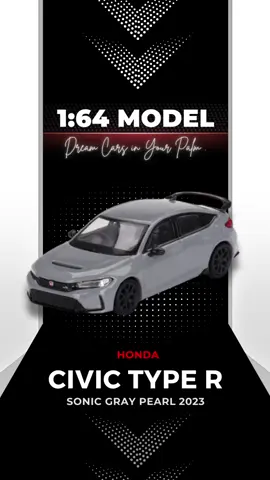 1:64 MINI GT No.659 Honda Civic Type R Sonic Gray Pearl 2023 🩶 MGT00659 #model #carmodel #car #โมเดล #โมเดลรถ #cnpreview #minigt #minigtmodels #ollk #ollkorrect #ollkpreview #MGT00659 #civictyper 
