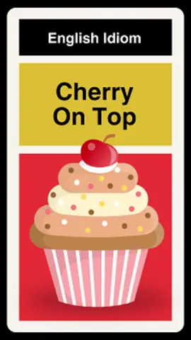 Learn English Idiom: Cherry On Top . . . #english #englishtips #learnenglish #aprenderinglês #ingilizceöğren #学英语 #inglés #영어를배우다 #英語を習う #anglaisfacile #inglese #İngilizce #تعلمالإنجليزية #учитьанглийский #englishidioms