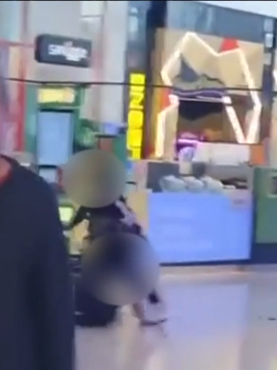 7NEWS has exclusive confronting video of the moment a teenager was stabbed during a wild food court knife fight inside the Elizabeth Shopping Centre. The brawl between rival school students erupted in front of dozens of horrified shoppers who have told how they ran to safety inside stores. #7NEWS