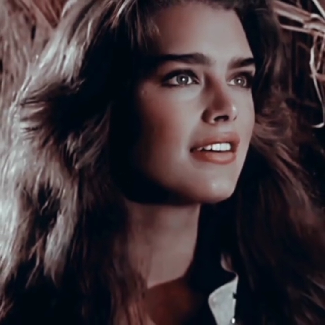 A literal angel sent from heaven #brookeshields #sahara1983  