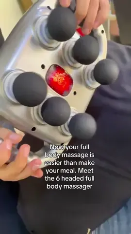 6 headed professional massage gun #massagetherapy #massagegun #massagem #massagetherapist #massager #fullbodymassage #footmassage #backpain #painrelief #neckmassage #fyp 