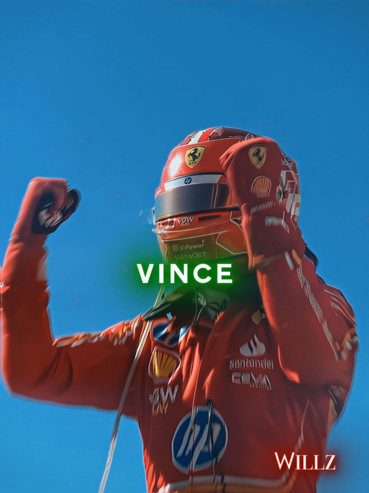 VINCE! #leclerc #f1 #ferrari #predestinado #aftereffects #editf1 #edit