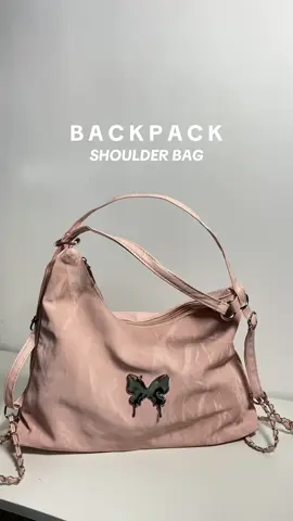 ✨ Rekomendasi tas sehari hari✨Shoulder bag & ransel 2 in 1😆