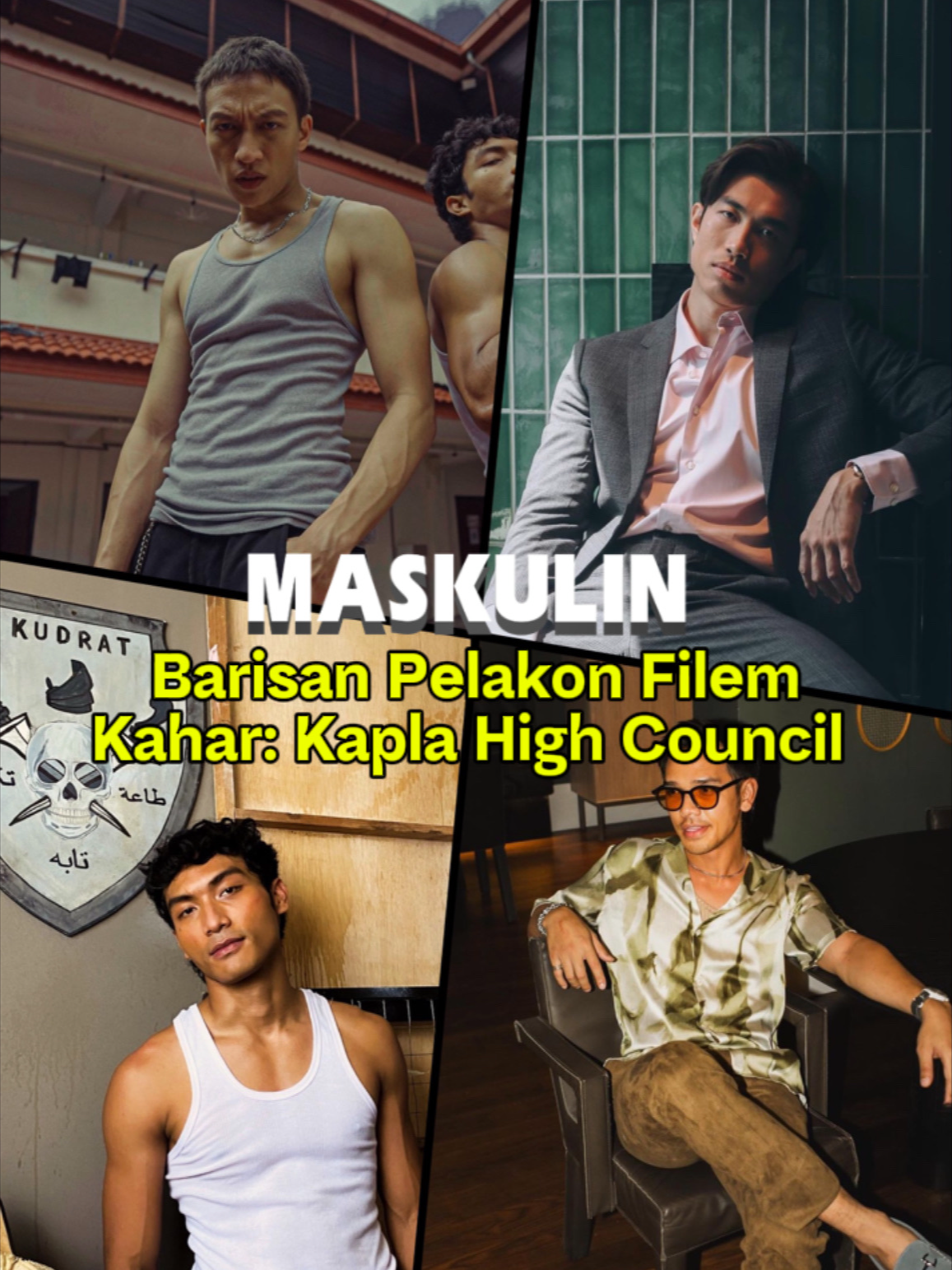 Kahar: Kapla High Council ialah sebuah filem aksi drama persekolahan Malaysia 2024 arahan Razaisyam Rashid terbitan bersama Astro Shaw dengan Pasal Productions dan Alpha 47 Films. Filem ini merupakan filem prekuel kepada siri TV Projek: High Council (2023). #maskulin #kahar #kaharkaplahighcouncil #highcouncil #fyp