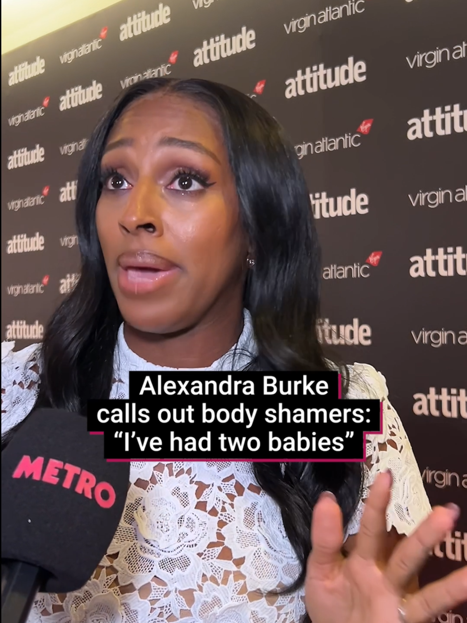 We don't deserve @alexandraburke1 🫶🏼 At the @attitudemag Awards, we asked #XFactor icon Alexandra Burke what's one thing she'd want to leave in 2024. Alexandra opened up about #bodyshaming, and how she's become victim to comments online regarding her body post-giving birth. 👆🏼 📲 Follow us for popular entertainment content and more #alexandraburke #celebrity #awards #body #bodypositivity #singing #pop #muisc #online #haters #interview #british #brittok #fyp