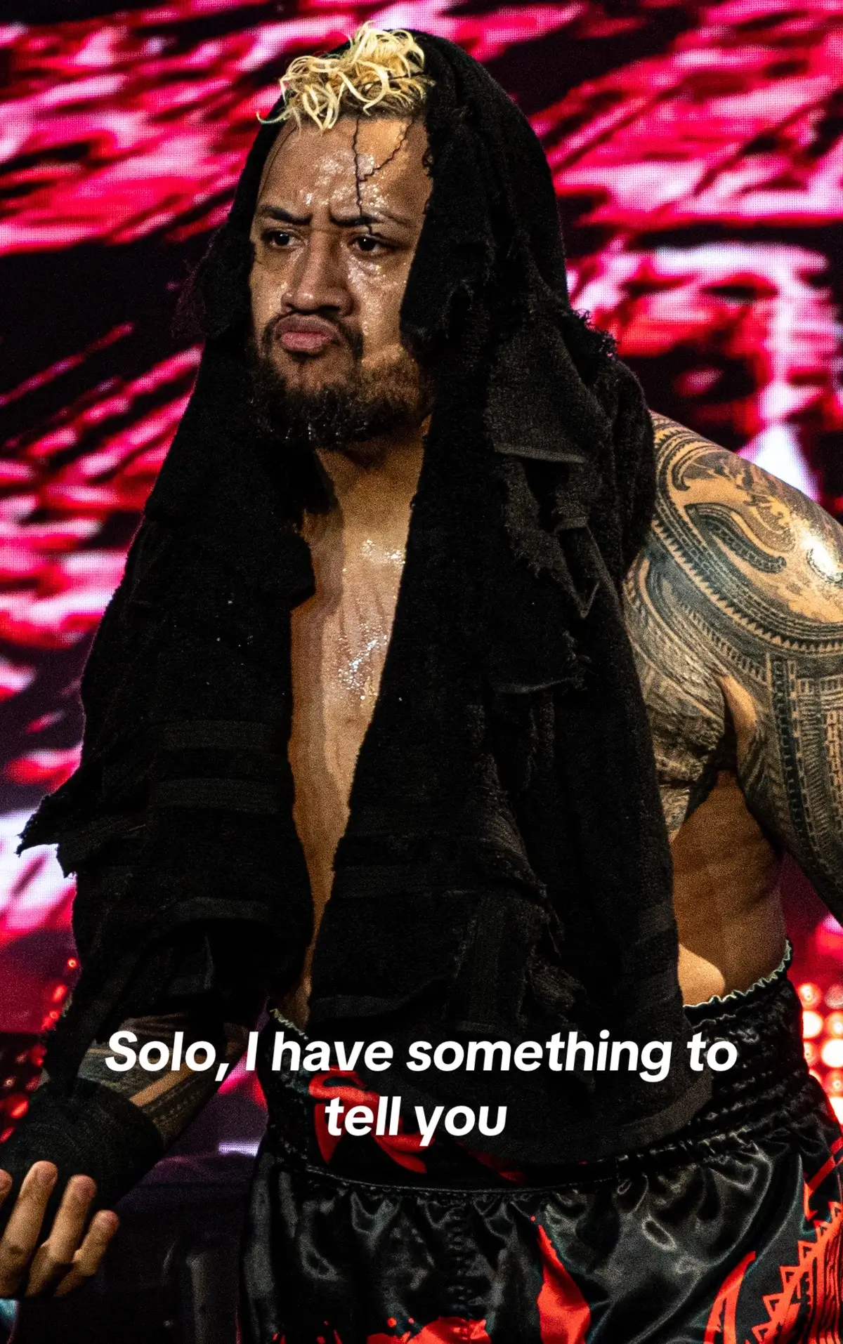 Good luck solo #jeyuso #theusos #ogbloodline #jimmyuso #solosikoa #jacobfatu #WWE #wwe2k24 