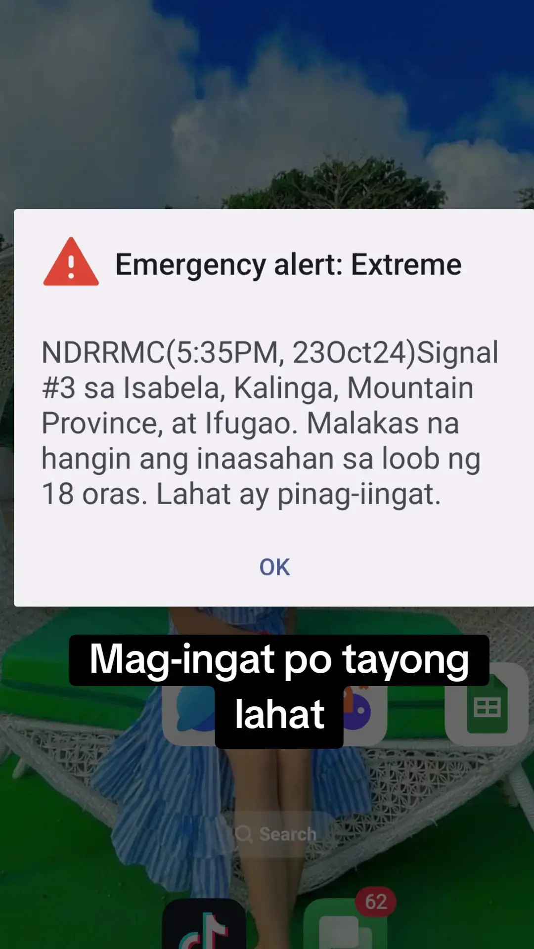 “Lord God, I pray that You keep safe and warm our families and loved ones.