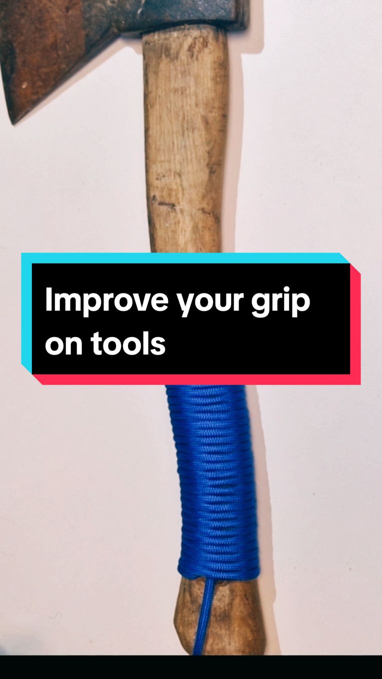 Want to improve your grip on tools or sports equipment? Try wrapping the handle with rope! Not only does it give a better grip, but it also reduces slipping and absorbs sweat. Start by securing one end of the rope at the base, then wrap tightly in a spiral pattern up the handle. Make sure each loop overlaps slightly for a solid hold. Once you reach the top, tie off the rope securely. It’s a simple DIY fix that works wonders! #BetterGrip #DIYHack #HandleWrap #StrongerHold #ImprovePerformance #TightGrip